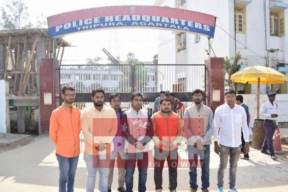 Yuva Morcha alleges harassment by CID